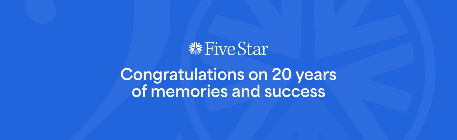 Happy Anniversary Five Star!